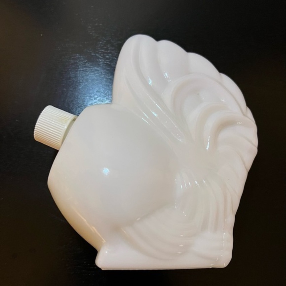 Vintage 70's Avon Glass Rooster Hand Lotion Decorative Bottle